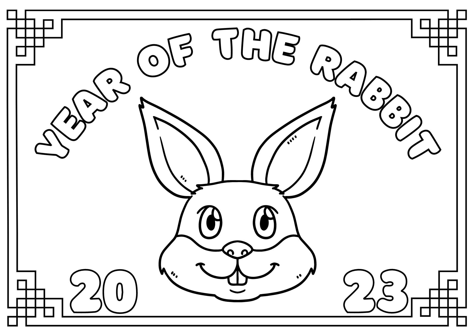 3Chinese (Lunar) New Year. Year of the Rabbit Free PDF Download